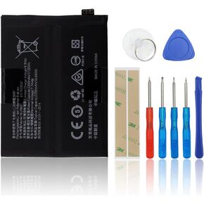 Replacement Battery Compatible with BLP801 OnePlus 8T KB2001 KB2000 KB2003 KB2005 with Toolkit