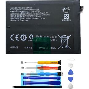 BLP827 Replacement Battery for OnePlus 9 Pro 1+9 Pro Battery,Rechargeable 0 Cycle Battery Compatible with OnePlus 9 Pro 1+9 Pro LE2121 LE2125 LE2123 with Repair Tool Kits