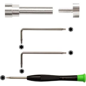 Hinge Screws Replacement Compatible with QC35 Bose QuietComfort 35 II/QC35/QC45/QC25 Headphones Swivel Screw Hinge Pins with Tools Black