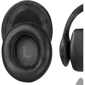 Geekria Elite Sheepskin Replacement Ear Pads for JBL Everest Elite 700, V700NXT Headphones Ear Cushions, Headset Earpads, Ear Cups Cover Repair Parts (Black)
