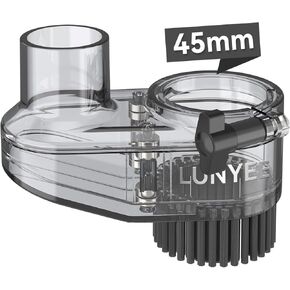 52MM Diameter Dust Shoe for Mastuer Pro, Masuter 4040 3018 CNC Router Machine with 52MM Spindle Motor, Hose Diameter 38mm (52MM)