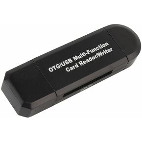 3 in 1 Type C Micro USB & USB OTG Adapter SD TF Card Reader