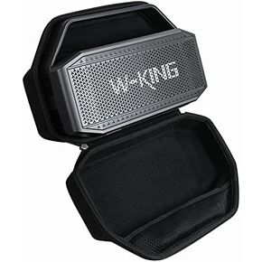 Hermitshell Hard Travel Case for Bluetooth Speaker W-King 60W Punchy Bass Loudest Portable Wireless Speaker
