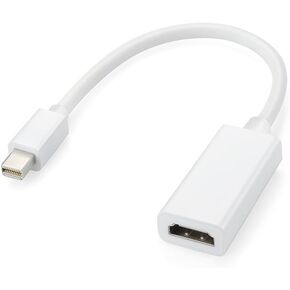 Master Cables Thunderbolt Mini DisplayPort DP to HDMI Adapter Audio Video HDTV Cable Converter for Apple MacBook Pro, MacBook Air, iMac, Mac Mini, Microsoft Surface Pro etc Branded
