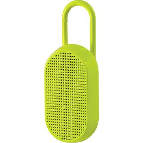 Lexon MINO T Portable Bluetooth Speaker for outdoor use, Water Resistant IPX4 and rechargeable - Orange Fluo
