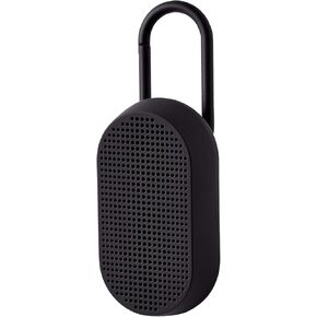 Lexon MINO T Portable Bluetooth Speaker for outdoor use, Water Resistant IPX4 and rechargeable - Orange Fluo