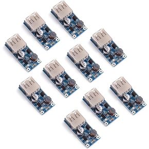 DC-DC 0.9 فولت-5 فولت إلى 5 فولت PFM 600MA تصعيد دفعة محول وحدة الجهد العرض بنك الطاقة المحمول USB دفعة محول شاحن لوحة تركيبية 10 قطعة