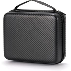 Elikliv Microscope Case for 4.3'' Microscope, Compatible with EDM4, EDM4B, EDM4 Max Coin Microscope and More 4.3'' LCD Digital Microscopes, with in-Built Mesh Pocket and Secure Zipper Closure