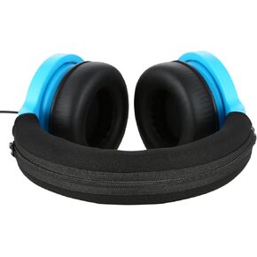 Kraken Headband Cover, JARMOR Replacement Head Band Protector with Zipper [ Easy Installation ] for Razer Kraken Headphones ONLY (Black)