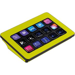 MightySkins Skin Compatible with Elgato Stream Deck MK.2 - Solid Yellow | Protective, Durable, and Unique Vinyl Decal wrap Cover | Easy to Apply, Remove, and Change Styles | Made in The USA
