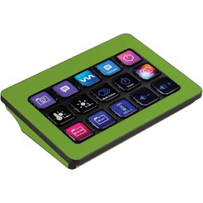 MightySkins Skin Compatible with Elgato Stream Deck MK.2 - Solid Lime Green | Protective, Durable, and Unique Vinyl Decal wrap Cover | Easy to Apply, Remove and Change Style | Made in The USA