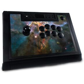 Gaming Skin Compatible with Hori Fighting Stick Alpha (PS5, PS4, PC) - Eagle Nebula - Premium 3M Vinyl Protective Wrap Decal Cover - Easy to Apply | Crafted in The USA by MightySkins