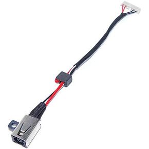 Charging Port DC in Power Jack Cable Replacement for Dell Inspiron 17-5755 17-5758 17-5759 DC30100TT00 37KW6