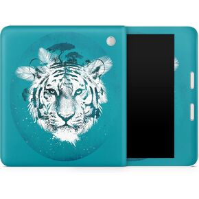Tablet Skin Compatible with Kobo Libra 2 (2023) - White Tiger - Premium 3M Vinyl Protective Wrap Decal Cover - Easy to Apply | Crafted in The USA by MightySkins