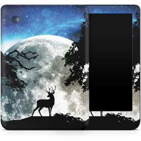 Tablet Skin Compatible with Kobo Clara 2E (2022) - Moonlight Deer - Premium 3M Vinyl Protective Wrap Decal Cover - Easy to Apply | Crafted in The USA by MightySkins