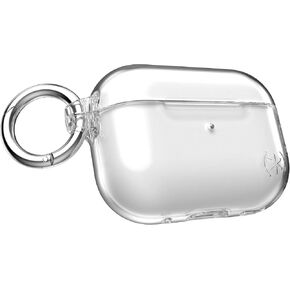 منتجات Speck Presidio Clear لحافظة Airpods Pro الجيل الثاني/الأول، فضي شفاف/مشرق