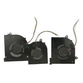New CPU+GPU Cooling Fan for MSI GS65 GS65VR MS-16Q1 MS-16Q2, P/N: 16Q2-CPU-CW, 16Q2-GPU-CW (Do not fit for MS-16Q4 MS-16Q5) Pair Fans
