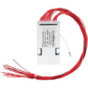 23S BMS 72V 50A Lifepo4 Battery Management System PCB Protection Board with Balance Wire and NTC,Ten Functional protections, Common Port, for Lifepo4 Battery Pack (23S 72V 50A)