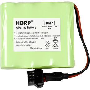 HQRP 6V Battery Compatible with DL-31, HTL-12, 4AA-CA0012-2, Secure Lox S717 Electronic Keyless Hotel Door Lock