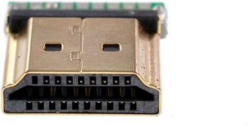 10pcs Gold Plated HDMI Type A Male Plug Connector with PCB Board Version 1.6 19PIN in Saudi Arabia