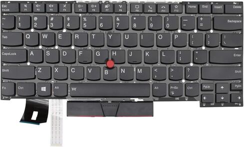 Replacement Laptop Keyboard Backlit for LENOVO ThinkPad P14S T14S Gen 1, X1 Extreme 3rd Gen with Pointer Backlight US Layout in Saudi Arabia