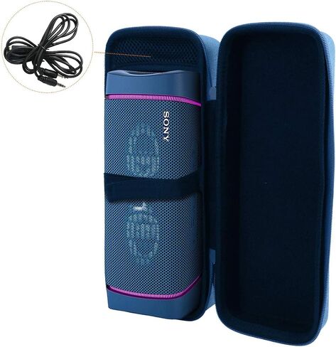 Aenllosi Hard Carrying Case Replacement for Sony SRS-XB33 EXTRA BASS Wireless Speaker IP67 BLUETOOTH (blue) in Saudi Arabia