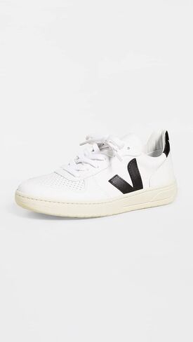 Veja women V-10 sneakers extra white - black 6 US in Saudi Arabia