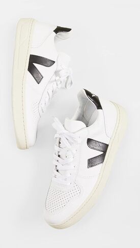 Veja women V-10 sneakers extra white - black 6 US in Saudi Arabia