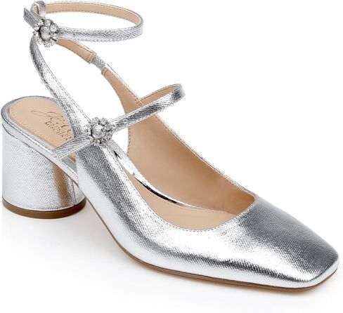 Jewel Badgley Mischka Keilani Block Round Heeled Mary Jane in Saudi Arabia