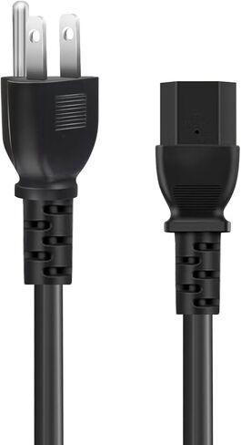 Power Cord Cable for Amplifier Musical Peavey Vox Guitar Amp PC AC Amplifiers, 18 AWG Universal 3 Prong Replacement AC Power Cord Cable 3FT in Saudi Arabia