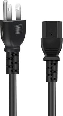 Power Cord Cable for Amplifier Musical Peavey Vox Guitar Amp PC AC Amplifiers, 18 AWG Universal 3 Prong Replacement AC Power Cord Cable 3FT in Saudi Arabia