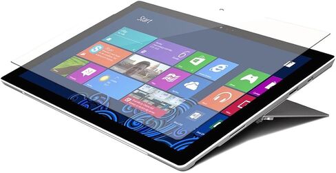 Targus Tempered Glass Screen Protector for Microsoft Surface Pro 6, Surface Pro (2017), and Surface Pro 4 with High Viewing Clarity, Bubble-Free Adhesive, Impact-Resistant, Shatter-Proof, Clear (AWV1290USZ) in Saudi Arabia