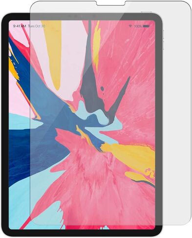 Targus Tempered Glass Screen Protector for Microsoft Surface Pro 6, Surface Pro (2017), and Surface Pro 4 with High Viewing Clarity, Bubble-Free Adhesive, Impact-Resistant, Shatter-Proof, Clear (AWV1290USZ) in Saudi Arabia