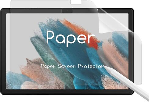 واقي شاشة ورقي من KEANBOLL مكون من قطعتين لجهاز Samsung Galaxy Tab A8 10.5 بوصة (2022) مضاد للوهج غير لامع والكتابة مثل الورق ومتوافق مع قلم S in Saudi Arabia