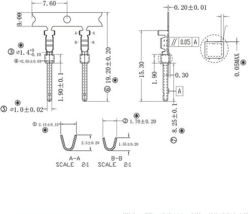 200 قطعة D-Sub دبابيس تجعيد ذكر أنثى، دبوس تجعيد DB مطلي بالذهب 2 مم لموصل نوع DB9، DB15، DB25، DB37، DB50 (M/F) in Kuwait
