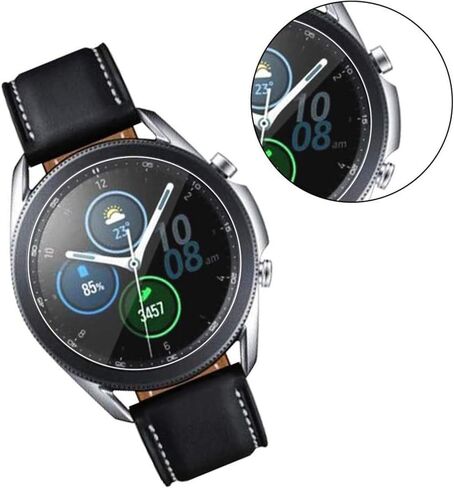واقي شاشة VIESUP لساعة Samsung Galaxy Watch3 (45 مم)، صلابة 9H 2.5D زجاج مقسى عالي الوضوح مضاد للخدش لساعة Galaxy Watch 3 (45 مم) in Saudi Arabia