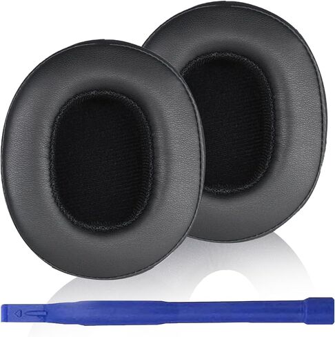 وسائد أذن بديلة من Adhiper Crusher Evo/ANC، وسادات أذن لسماعات Skullcandy Crusher اللاسلكية/Crusher ANC/Crusher Evo/Crusher 360 & Hesh ANC/Hesh Evo/Hesh 3 وسماعات Venue ANC (أسود) in Saudi Arabia