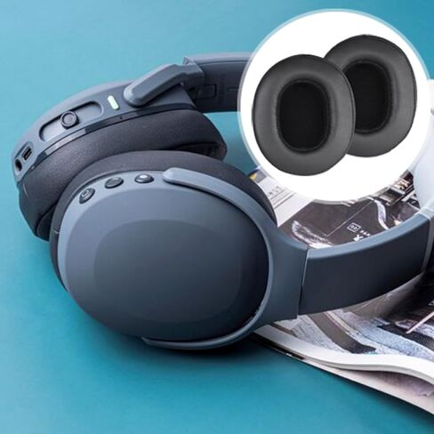 وسائد أذن بديلة من Adhiper Crusher Evo/ANC، وسادات أذن لسماعات Skullcandy Crusher اللاسلكية/Crusher ANC/Crusher Evo/Crusher 360 & Hesh ANC/Hesh Evo/Hesh 3 وسماعات Venue ANC (أسود) in Saudi Arabia