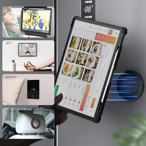Nillkin iPad Magnetic Wall Holder Stand iPad Magnetic Case Only, Security Wall Tablets Mount, Compatible iPad Pro 11/Air 5/4/3rd/iPad Pro 12.9 built in Magnet Case-2 PCS in Saudi Arabia