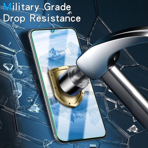 واقي شاشة Pokolan لهاتف Samsung Galaxy S23 5G [3 عبوات] زجاج مقسى، [يدعم قارئ بصمات الأصابع]، صلابة 9H، سهل التركيب in Kuwait