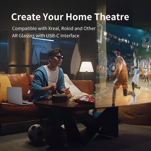 محول PeakDo HDMI إلى USB C 4K@60 هرتز، محول HDMI إلى النوع C متوافق مع XREAL Air، Rokid Max/Air، RayNeo، VITURE One، شاشة محمولة من PS4، PS5، Xbox، قواعد Switch & Steam Deck، الكمبيوتر المحمول، الكمبيوتر الشخصي، فضي in Kuwait