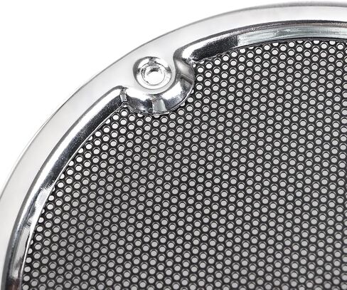 Black Tour Pak Speaker Trim w/Chrome Mesh Speaker Grills Fit For Harley Electra Glide Ultra Limited FLHTK Road Glide 1996-2013 in Saudi Arabia