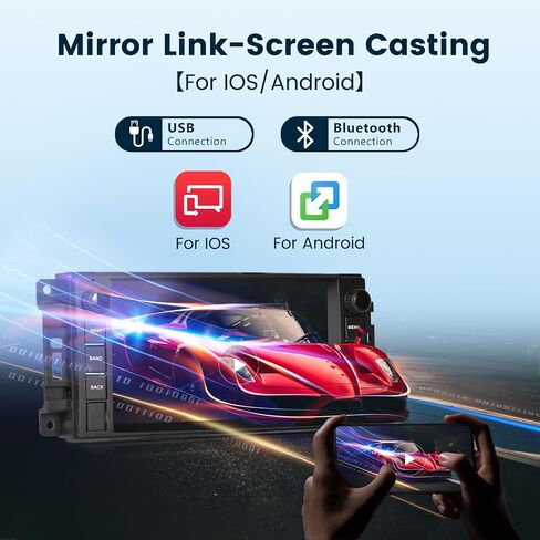 Android 13 Car Radio Stereo for Jeep Wrangler JK Compass Patriot/Chrysler/Dodge RAM with Wireless Carplay/Android Auto, 7 inch Touch Screen/Bluetooth/GPS/WiFi/HiFi Audio/SWC/HD Camera in Saudi Arabia