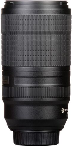 Nikon - AF-P NIKKOR 70-300mm f/4.5-5.6E ED VR Telephoto Zoom Lens for F-Mount Cameras (20068) + Filter Kit + Cap Keeper + Cleaning Kit in Saudi Arabia