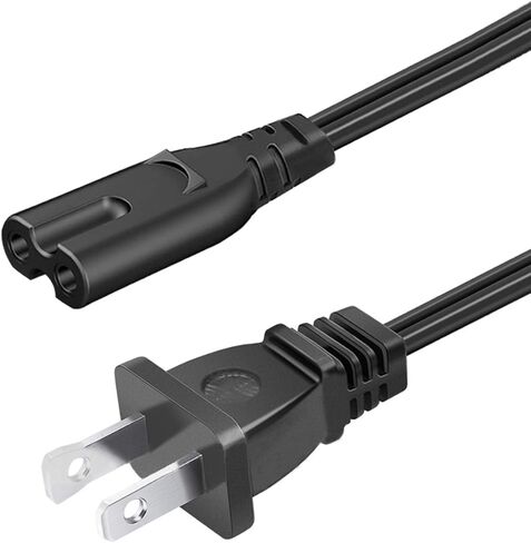 8.2ft استبدال سلك الطاقة لبولك الصوت رد فعل SW2 XT10 50 واط XT12 100 واط مضخم الصوت التيار المتناوب 2 الشق الشكل 8 كابل إمداد سلك الطاقة in Saudi Arabia
