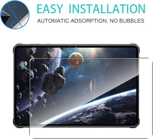 عبوتان متوافقتان مع واقي شاشة Oukitel RT8 Tab 11 بوصة، تغطية كاملة لطبقة من الزجاج المقوى 9H، مقاومة للخدش عالية الدقة، خالية من الفقاعات لواقي شاشة Oukitel RT8 Tab 11 بوصة in Kuwait
