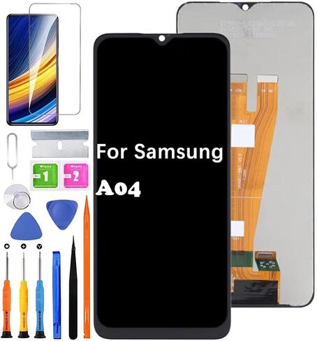 Screen Replacement for Samsung Galaxy A04 A045F A045F/DS LCD Display Touch Digitizer Assembly + Tools in Saudi Arabia