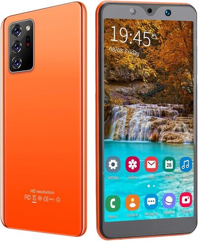 هاتف خلوي Akozon غير مقفل، Note30 Plus 5.72 بوصة هواتف مزدوجة البطاقات 512 ميجابايت 4 جيجابايت هاتف ذكي الاستعداد (برتقالي) in Saudi Arabia