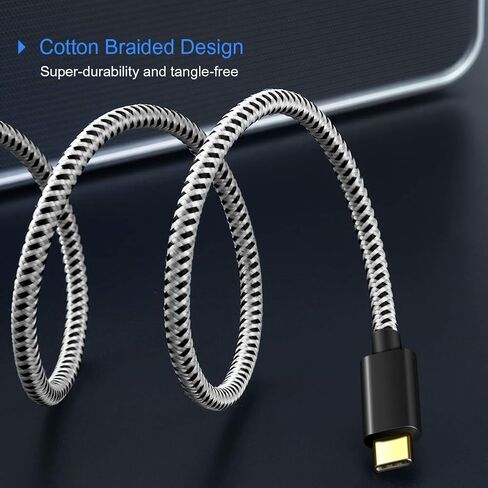 كابل CableCreation USB C إلى HDMI مع شحن USB بطول 6 أقدام، كابل من النوع C إلى HDMI، سلك HDMI إلى USB C متوافق مع الأجهزة التي تدعم وضع DP Alt، iPhone15/ 15Plus/ 15Pro max، Galaxy S20، MacBook/Pro in Saudi Arabia