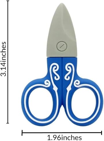 32GB Cute USB Flash Drive,Cartoon Blue Scissors Design USB 2.0 Flash Drives,Portable Memory Stick Thumb USB Pendrive Best Christmas Children Student Gift (32GB BlueScissors) in Saudi Arabia